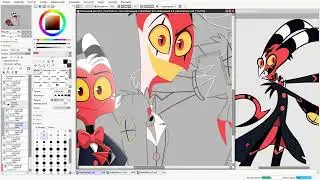 SpeedPaint alld characters Helluva Boss (1/3)/Helluva boss/Narn Trof/