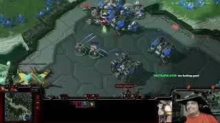 StarCraft 2 Protoss vs Terren The split