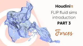 Introduction to fluid simulations #3 | Forces - Houdini 18