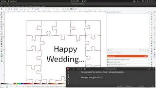 Create a heart-shaped puzzle in Inkscape