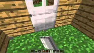 Minecraft: How to make a lockable door