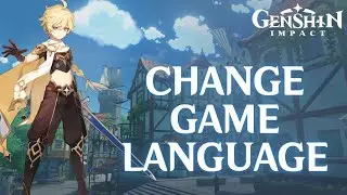 How to Change Game Language in Genshin Impact (2024) | Genshin Impact Tutorial