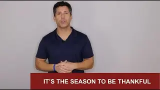 IT'S THE SEASON TO BE THANKFUL