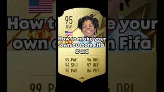 How To Make Your Own Custom FUT Card 2025 ⚽⚽
