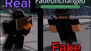 Fighting the Fake @FadeUnchanged!