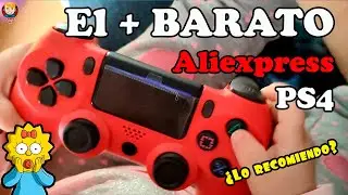 👶 MANDO PS4 BARATO por 16€ me cuesta ¿MERECE LA PENA? Aliexpress