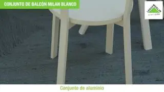 Conjunto blanco alu milan blanco