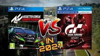 Assetto Corsa Competizione vs Gran Turismo Sport - Full Comparison for 2021
