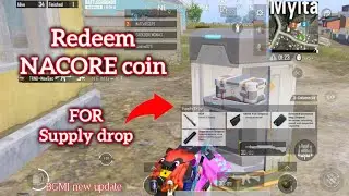 How to use NACORE coin in BGMI | BGMI New update | Risers | Pubg mobile