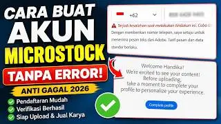 LATEST 2026! How to Register for a Microstock Account Without Fail and Get Accepted Immediately