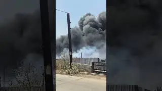 Baddi Vardhaman के एक कंपनी के लगी आग 🥹🥹