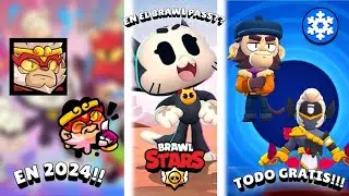 ¡¡MUCHAS COSAS EN 2024!!👀¡¡PRIMER LEGENDARIO EN EL PASE??🐱, KIT LLEGA A BRAWLSTARS!!, TODO GRATIS!!😱