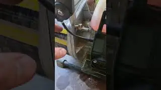 Самовыкручивание крепёжной гайки на мотопомпе