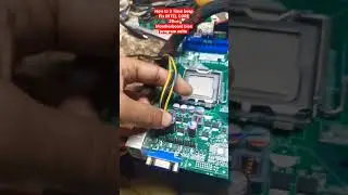How to 3 Time beep Fix INTEL CORE 2Due Montherboard bios program write 