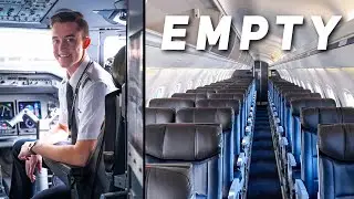 What It's Like To Fly An EMPTY Jet | Airline Pilot Life