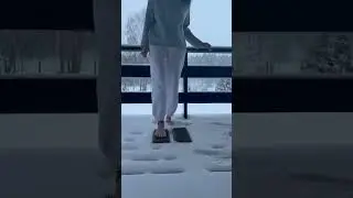В этом году влюбилась в снег, если убрать страх и панику - наслаждение ❤️  
