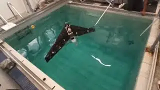 Student project : aero-submarine fixed wing drone