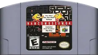 Sabado Nostalgico Fliperamas Clássicos dos Anos 80s Namco Museum Arcade Nintendo 64