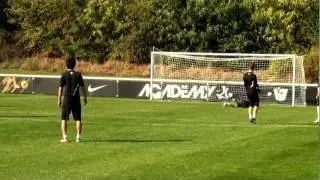 Soccer shooting exercise | Power shooting drill | Nike Academy