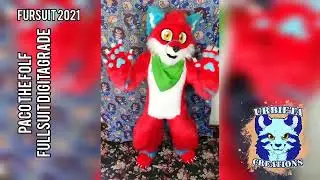 Paco the Folf Fullsuit Digitagrade