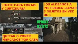 ⚔Cambios al mercado, Nerfeo de Ovejas y Mucho Mas en la Update Oficial 0.7.972 [ Manor Lords ]⚔