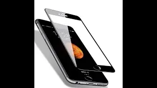 Стекло на Айфон, защитное закаленное, на Apple iPhone 7/8 3D стекло на весь экран