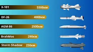 Самые Дальнобойные КРЫЛАТЫЕ РАКЕТЫ в МИРЕ