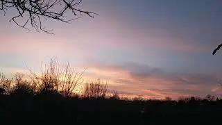 Закат на Кубани