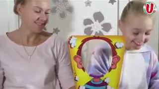 Юника челлендж - Пирог в лицо вызов маме, а вышло смешное ВиДеО! Настольная игра Pie Face - Unika #1