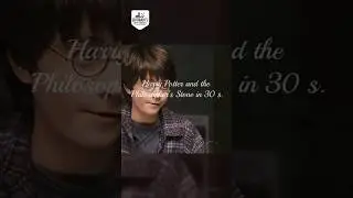 Harry Potter and the Philosopher's Stone in 30s 💫 #harrypotter #jkrowling #hp #dracomalfoy #hermione