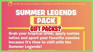 How to GIFT PACKS in Fortnite? Is it Possible? (2024)!