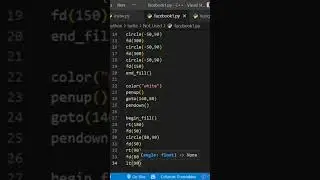 Facebook Logo Using python 