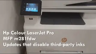 HP printer updates that disables third-party inks