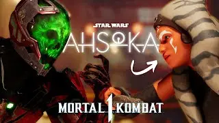 Triborg Ermac vs Ahsoka in Mortal Kombat 1 Mods