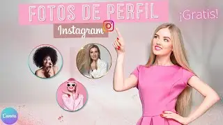 Foto de Perfil para Instagram con Canva Gratis¡Plantillas de 🎁