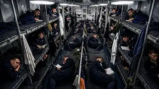 How 5,000 Sailors Live on a US Aircraft Carrier — The Sleeping, Showering, and Food Will SHOCK Yo...