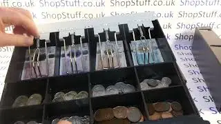 CountLab Standard Key Operated Under Counter Manual Till Cash Drawer | How To Use & Demonstration