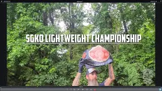 SGKO Lightweight Championship Kaemon Warmath vs Eric Shorter
