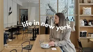 nyc vlog | trying new cafes and shopping in soho | alo haul