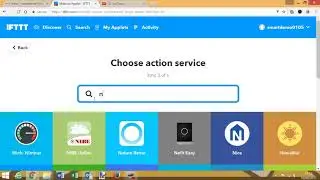 Creating a Smart Home IFTTT recipe