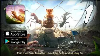 Ant Legion: For The Swarm Gameplay Walkthrough Part 1 (Android, IOS)