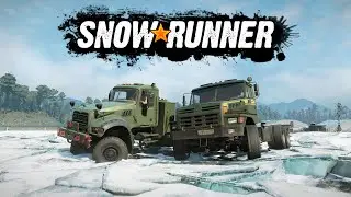 SnowRunner Дополнительные тесты Voron D-53233 и Mack Defense M917