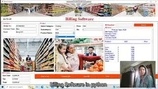 Billing Software in Python.