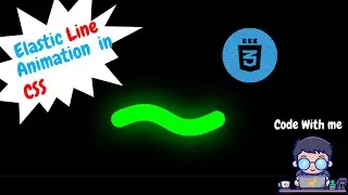 Elastic-Line Animation in CSS 