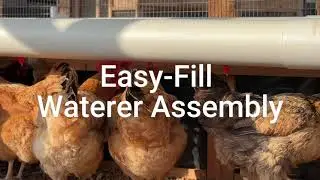 Easy-Fill Waterer Assembly