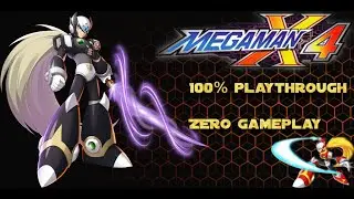 Megaman x4 100% Playthrough & Guide - Black Zero
