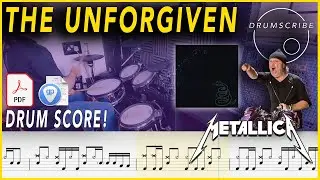 The Unforgiven - Metallica | Drum SCORE Sheet Music | 