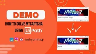 Demo How to solve Captcha from MTCaptcha using UiPath