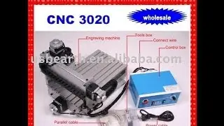 CNC 3020 machine operation