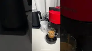 Iced Latte Macchiato with Nespresso Vertuo Pop and Nanofoamer Pro 